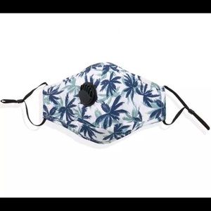 Printed coconut adult mask 2 pack